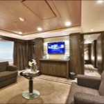 immagine della Executive & Family suite della nave 
									MSC DIVINA di MSC Crociere