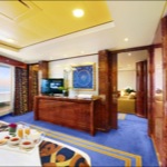 immagine della Executive & Family suite della nave 
									MSC FANTASIA di MSC Crociere