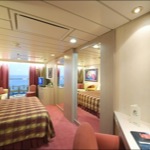 immagine della Suite Fantastica della nave 
									MSC LIRICA di MSC Crociere