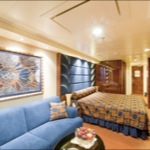 immagine della Msc Yacht Club Deluxe suite della nave 
									MSC SPLENDIDA di MSC Crociere